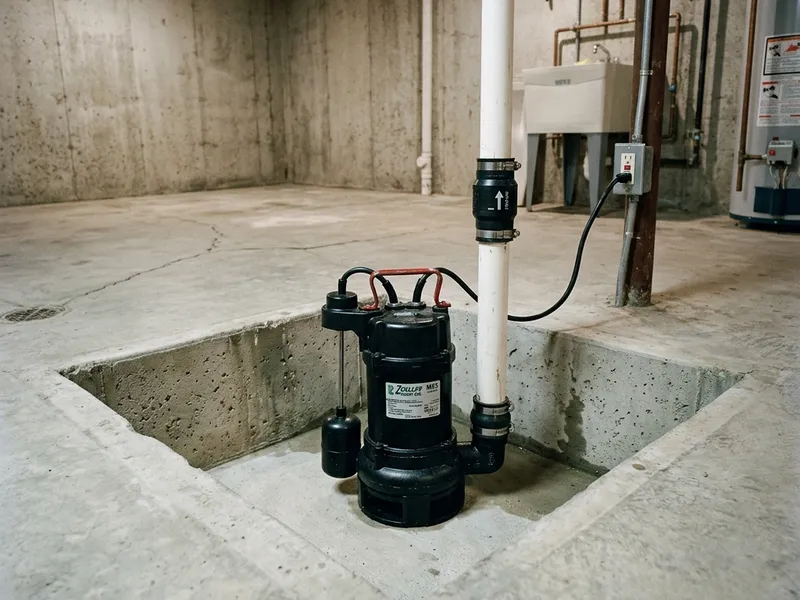 Sump Pump Installation Plumber in Westlake Village, IL